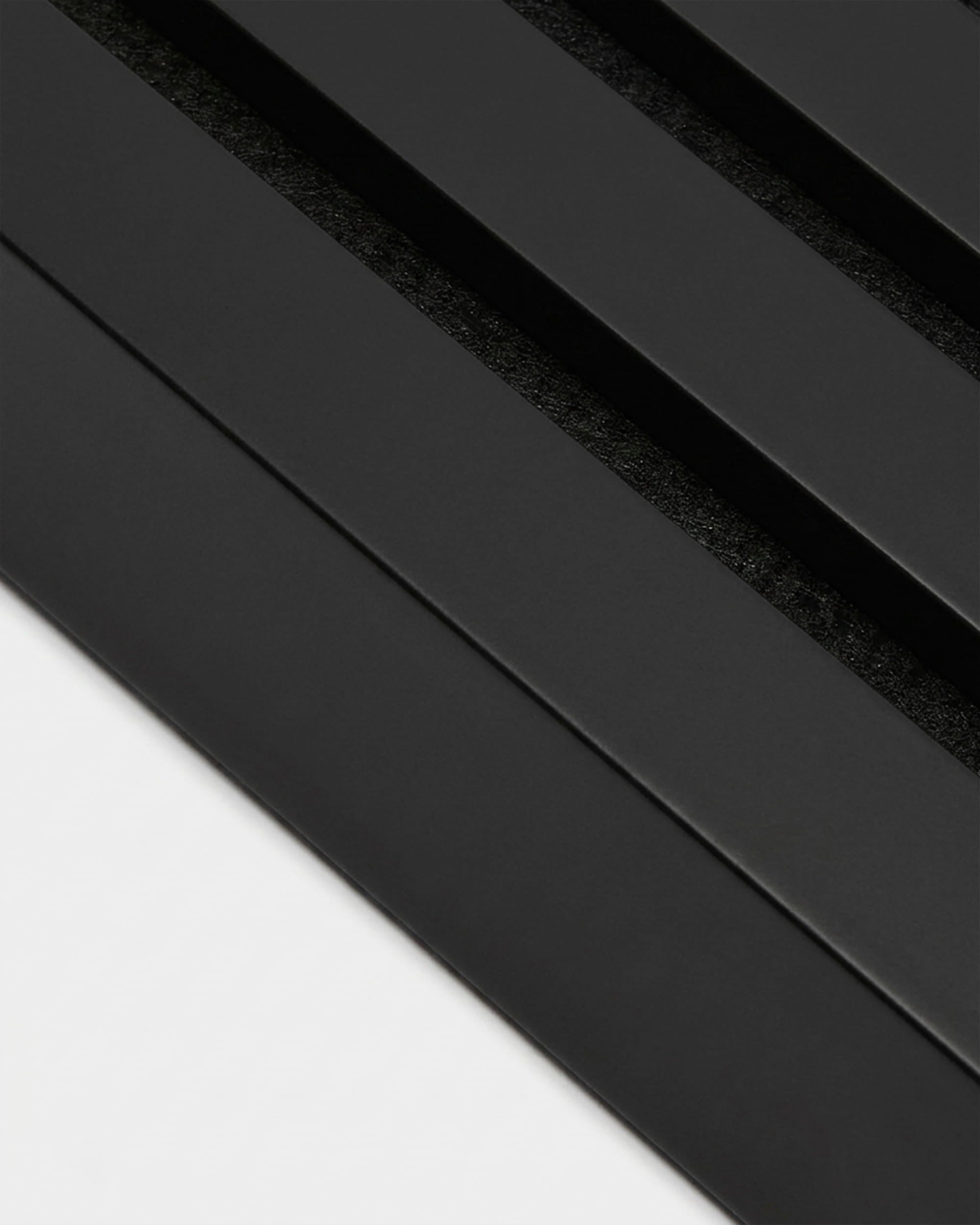 Installation Products | End lamella / Colored, Black (Wrapped), 6,7 cm